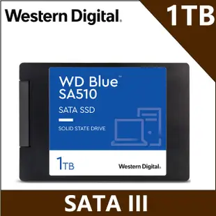 WD 藍標 SA510 1TB 2.5吋SATA SSD