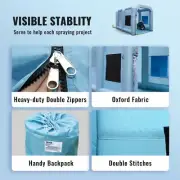 Inflatable Car Paint Spray Booth 13x10x9ft with Filter and 950W Blower