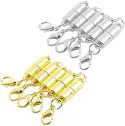 HAPINARY Metal Jewelry Clasps 10pcs Magnetic Lobster Clasps for Necklace Bracelet Charm Making