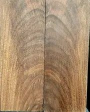K D Figured Black Walnut /KnifeScales Pen Blanks 2-pcs 3/8”x2”x5 1/4” 3048