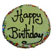 Huds & Toke Yoghurt Frosted Doggy Birthday Cake Dog Treat 12cm