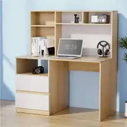 Artiss Computer Desk Office Study Desks Table Bookshelf Drawer 120cm