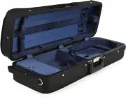 Bobelock B1003 Featherlite 4/4 Violin Case - Black with Blue Interior
