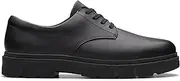 [Clarks] Boy's Lorcam Loop Y Oxford Flat