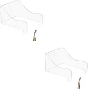 ibasenice Pcs Secure Guitar Wall Mount Bracket Easy Install for Multiple String Instruments