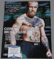 CONOR McGREGOR Hand Signed 11"x14" +PSA Beckett COA *BUY 100% GENUINE CONOR *