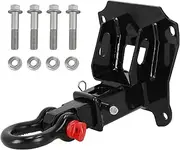 maXpeedingrods Class 3 Trailer Hitch, 2 Inch Receiver & Shackle Hitch Receiver with 3/4'' D Ring Shackle, Tow Hitch Receiver for Honda Talon 1000R / 1000X / 1000-4 All 2019-2024