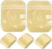 Beaupretty 100Pcs Jewelry Storage Pouches Self Sealing Small Bags for Jewelry Durable Packaging for Earrings Necklaces Elegant Design for Small Business Supplies