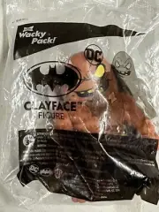 SONIC WACKY PACK DC CLAYFACE BATMAN FIGURE D2 NEW IN PACKAGE
