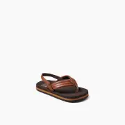 REEF Unisex Kids' Little Ahi Flip Flops Brown - CJ5272, Brown