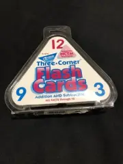 TREND Addition & Subtraction 3-Corner Flashcards - Addition & Subtraction