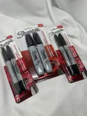 SHARPIE Lot!! 2 (2 Packs)Fine/Ultra fine, 1 (2 Pack) Chisel. Brand New!