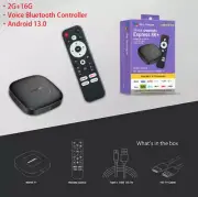 NNEDSZ Android TV Express 8K+ Streaming Box - Ultra HD Android 13.0, 2G+16G with