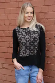 Snow Flake Top--LIV-7416