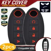 For Nissan Altima Sentra Rogue Murano 4Button Smart Key Fob Silicone Case Cover.