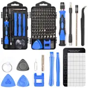 Precision Screwdriver Set, 122 in 1 Electronics Magnetic Repair Tool Kit with...