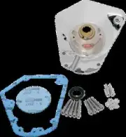 DS Chrome Cam Shaft Cover Kit for Harley Heritage Softail 93-96