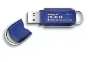 8GB Integral Courier FIPS 197 Encrypted USB3.0 Flash Drive 256-bit Encryption