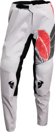 Thor Sector Urth, textile pants women , color: Light Grey/Black/Neon-Red , size: 9/10