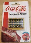 Vntg 1998 Coca-Cola Magnet 24-Bottle Yellow Box Crate