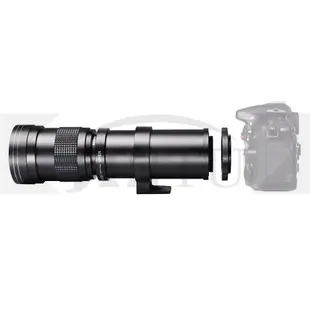 💥大金圖 420-800mm f/8.3 手動長焦鏡頭,適用於尼康 1 卡口 J5 J4 J3 J2 S2 S1 V3 