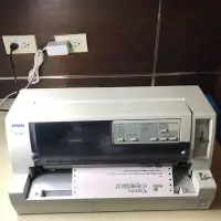 在飛比找Yahoo!奇摩拍賣優惠-愛普生Epson LQ-680 中古24針點陣式印表機特價$