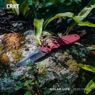 CRKT SHENANIGAN MAROON 不鏽鋼折刀 K800RKP.戰術折刀 EDC口袋刀 隨身工具小刀 IKBS球軸承 多用折疊刀具