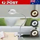 USB Flexible LED Night Light Clip-On Reading Light Bedside Table Lamp Dimmable
