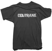 John Coltrane Official T-Shirt - Coltrane Vintage Font Tee - Mens