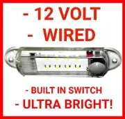 TRUCK CAP CAMPER TOP UTILITY TOPPER SHELL TONNEAU LED DOME CARGO LIGHT SWITCHED