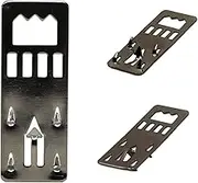 Kwik Foam Board Hangers - 100 Pack - Quick & Easy Fix, Nailess Wall Hangers for Foam Board - Supports 1 Pound