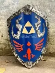 Medieval Wood Legend of Zelda Inspired Hylian Templar Shield Role/Cosplay Shield