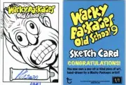 2020 WACKY PACKAGES OLD SCHOOL SERIES 9 SKETCH CARD FAMILY CIRCUIT by GILES