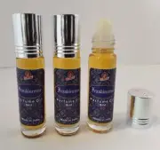 3 x Kamini Perfume Oil - Roll on - "Frankincense" 8 ml x 3 Bottles