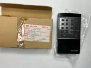 Sharp RRMCG0311CESA Remote Control, OEM NOS for Vintage CRT TV 14KV455, 14KV465