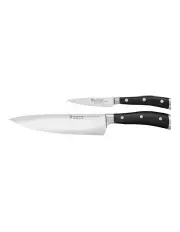 [Wusthof] Classic Ikon Knife Set 2 Piece in Black