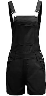 [Cicilin] Shorts Suspenders Shorts Jeans Trousers Work Dungarees Denim Trousers Fashion Jeans with Straps Jumpsuit
