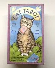 Cat Tarot 78 Cards Full Color Deck and 108 Page Guidebook Party Fun Celebration