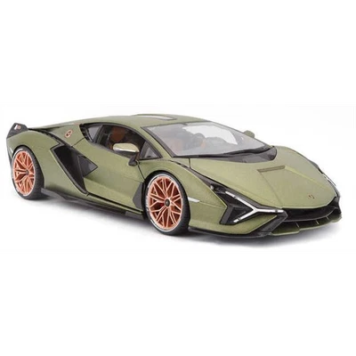 Bburago 1:18 Scale Lamborghini Sian FKP 37 2019 Green