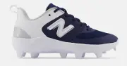 New Balance Women's 11 B Fresh Foam Velo v3 Molded Softball Cleats in Navy/White