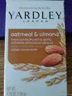 Bath Soap Yardley Naturally Moisturizing Bath Bar Oatmeal & Almond 4.25 oz