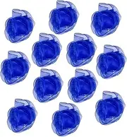 Lolakee Dance Scarves 12 Pcs Juggling Scarves for Kids Play Silk Scarve for Babies Toddlers Children Movement Learning Education Musical Accessories Colorful Scarfs Magic Tricks Performance (Blue)