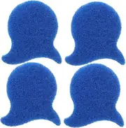 COLLBATH Laundry Pet Hair Removal Balls 4 Pack Dog Hair Remover for Washing Machine Sticky Wool Balls Dryer Lint Removal