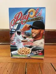 Albert Pujols Crunch Cereal HOF Limited Edition Unopened