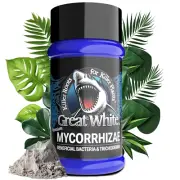 Great White Mycorrhizal Fungi Root Enhancer by Plant Success, Concentrated 3-...