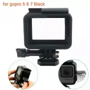 For GoPro Hero 7/6/5 Frame Housing Border Protective Shell Case Cover Black