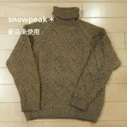 Snow Peak Alpaca Mix Turtleneck Knit S Japan Free Ship