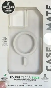 NEW Case Mate MagSafe Bumper Clear Case For iPhone 12 Pro Max/ 13 Pro Max