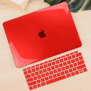 光面透明水晶殼送鍵盤膜適用新款Macbook Pro 13 14 16 M1晶片 Macbook Air 2020