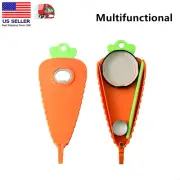 3 in 1 Carrot Radish Jar Bottle Can Opener Cap Bottle Kitchen Tool Fridge Magnet